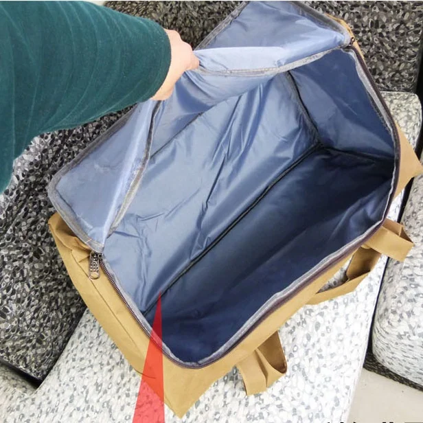 Large Capaci Ox Cloth Travel Bag Men's Lage Bag Moving Tour Bag Waterproof Handheld Bag for Travel And Moving