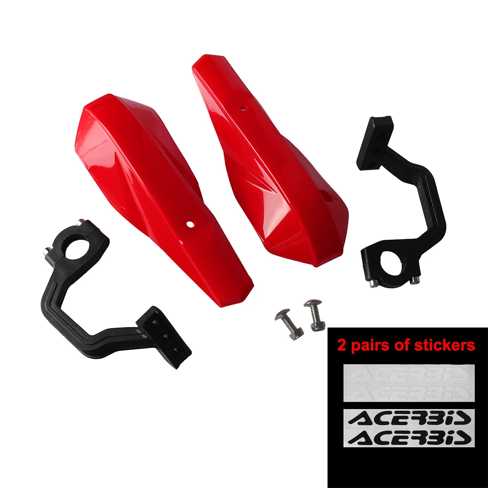 Motorcycle hand guards For 7/8" 22mm 1 1/8" 28mm Motorcycle Handle Protector Handlebar HandGuards Shield Scooter Windproo HandGuards Protection Gear