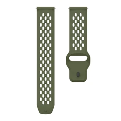 Enhanced Sports Silicone Wristband Bracelet for Smartwatch - CMF Watch Pro 2 Strap Accessories (Army Green)