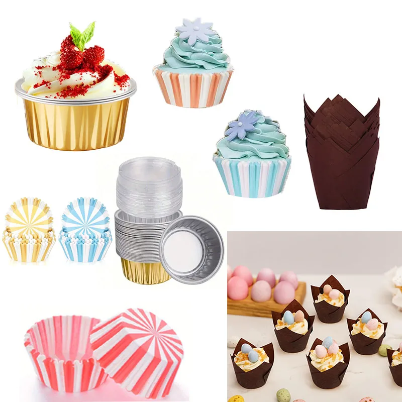 Cupcake Liners Baking Cups, Non-Stick Decorative Paper Muffin Cups, Wrappers for Cupcak... - SKU CLBC1726 - UGI Packaging