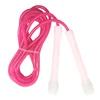 NEVERTOOLATE NO LOGO fluorescence light up soft pvc jump rope 5mm diameter 2.9m length coachchirs handle night fitness 1