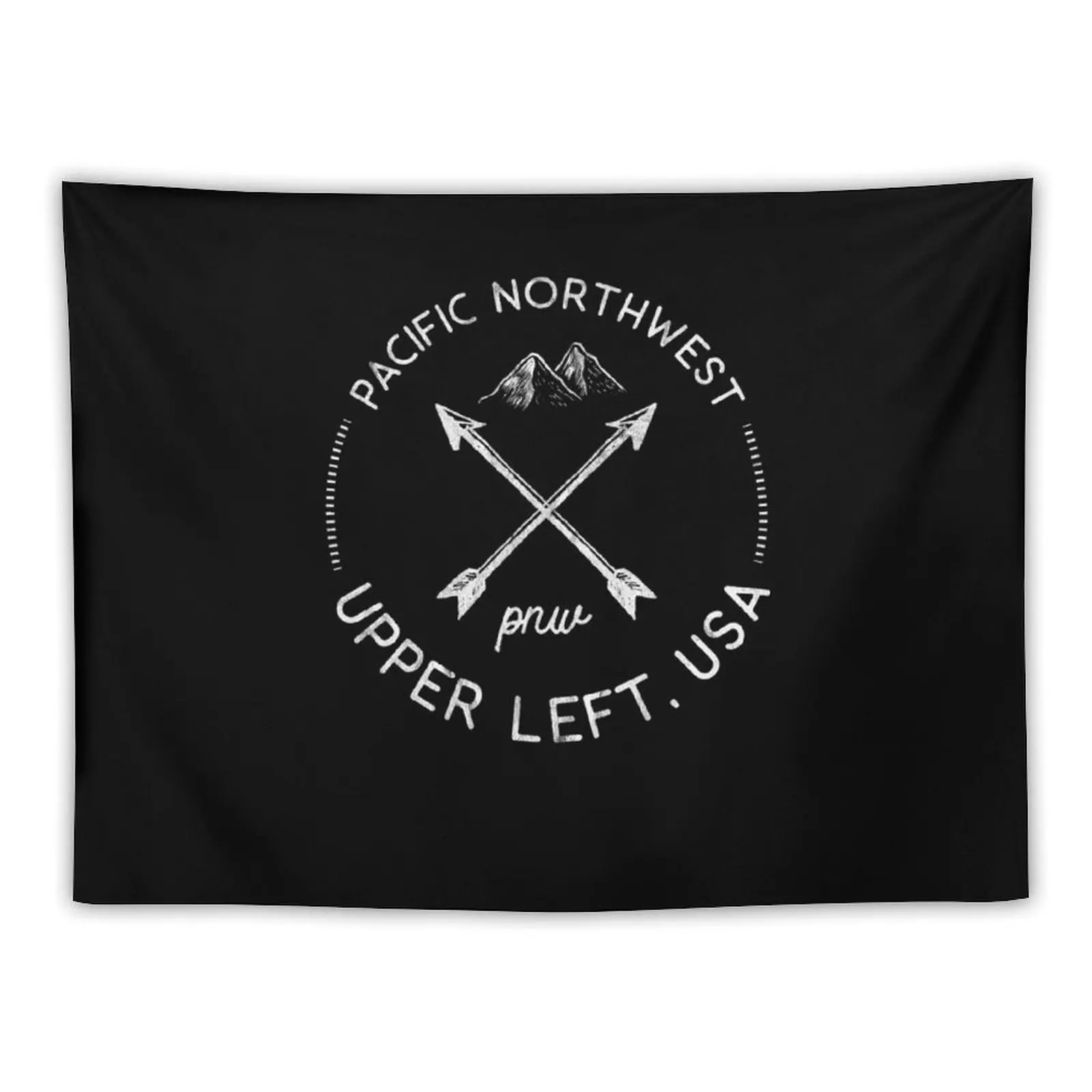 

Pacific Northwest Mountains and Arrows Tapestry House Decorations Aesthetic Room Decor Home Supplies Tapestry