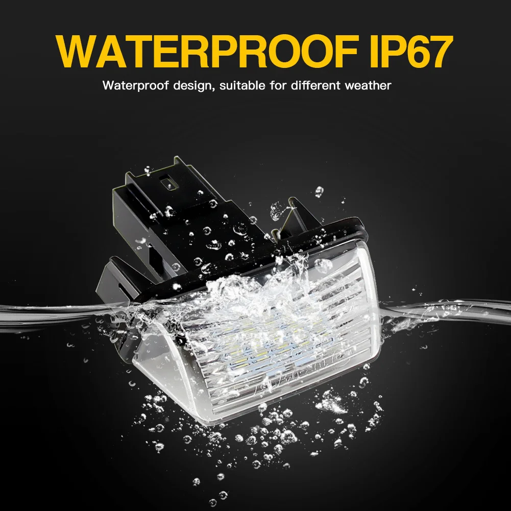 2pcs �ڵ� �ڵ��� Led ��ȣ ��ȣ�� ���� ���� Ǫ�� 206 207 407 406 306 307 5008 Tepee B9 ��Ʈ�� (B9/M49/M59) ȭ��Ʈ