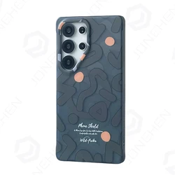 Geometric Graffiti Shockproof Magnetic Wireless Charge Case Cover - Sam S24 (Black PK TYCC)