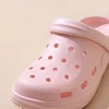 Women Clogs Summer Female Sandals Thick Bottom Home Slides Soft EVA Dry Wedges Platform Garden Shoes Beach Sandals Home Slippers 4