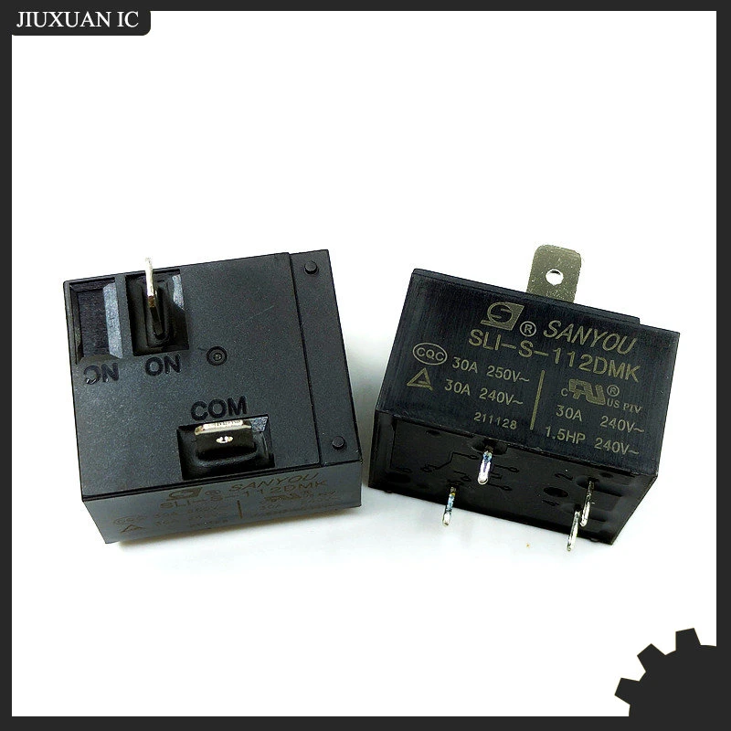 1pcs/lot 100 original genuine relaySLI S 112DMK Air conditioner relay of water heater 30A 12V