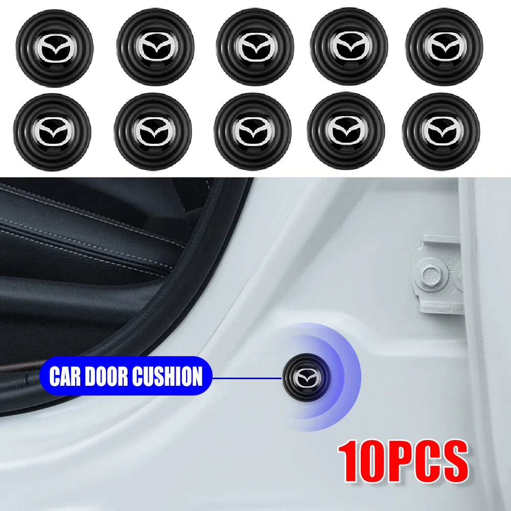 10 Pz Auto Porta Tampone Stuoie Adesivi Per Mazda 2 3 5 6 7 323 626 Rx7 Rx8 Mx3 Mx5 Axela Atenza Cx-3 Cx-4 Cx-5 Cx-8 Cx-7 Cx-9 Demio