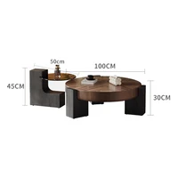 Table basse Vintage de qualité supérieure, gracieuse, classique, pratique, beauté, Meuble de salon délicat et Durable 2