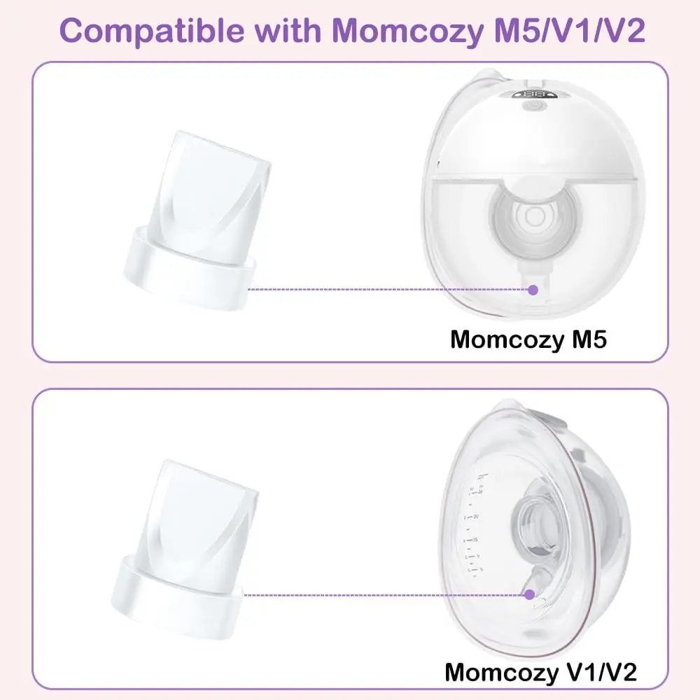 Duckbill Valves & Diaphragm Compatible with Momcozy M5 Breast Pump, Replacement Pump Parts Accessories Compatible for M5 Momcozy 2