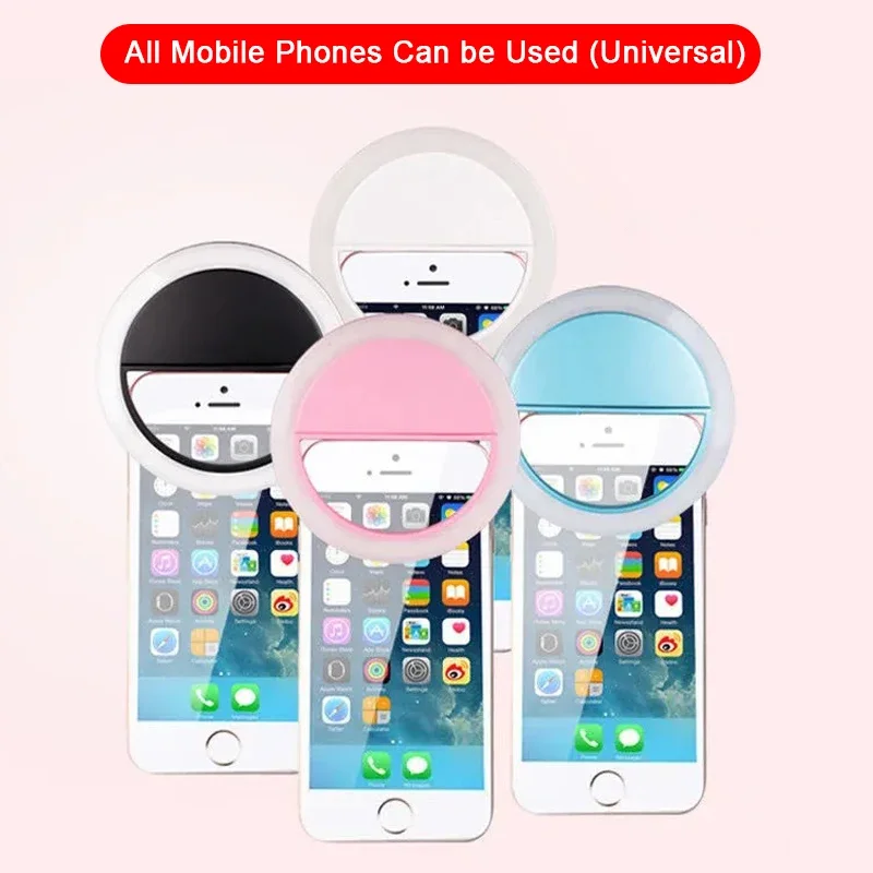 Live Broadcast Fill Light Phone Self Shot live Broadcast Light Whitening indoor Camera Small Portable For Tiktok Shooting Props