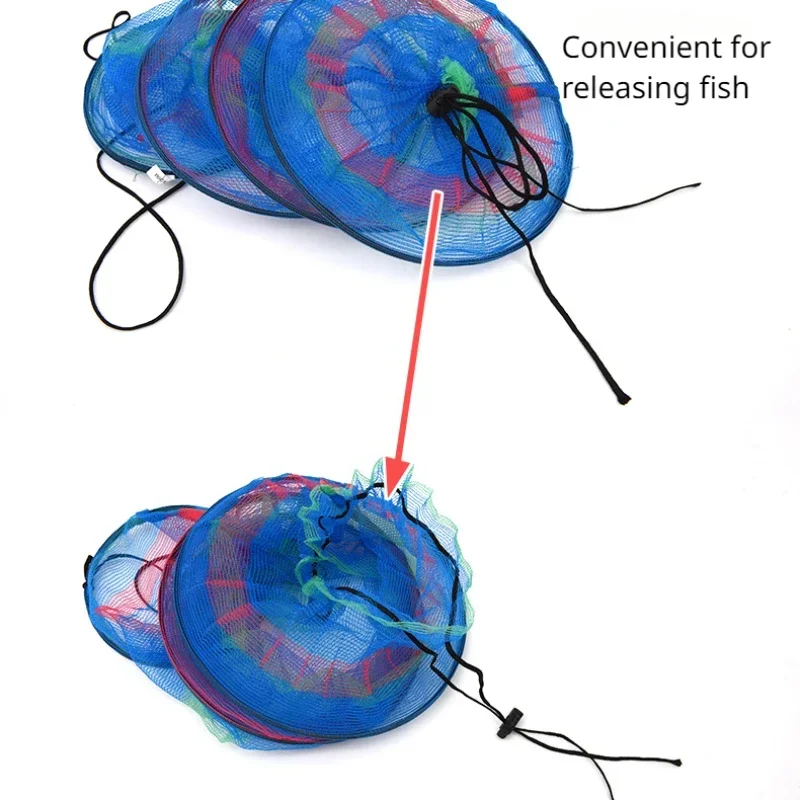 25*65 3-layer Fish Trap Fishing Tools Nylon Colourful South Korean Mini Fishing Guards Foreign Trade Fish Guards