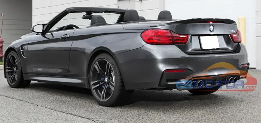 ebmotor-com Real Carbon Fiber Trunk lip Spoiler for BMW F33 F83 M4 Convertible 2014UP 4_8979