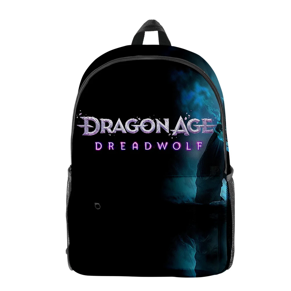 

Youthful Dragon Age Dreadwolf Student School Bags Notebook Backpacks 3D Printed Oxford Waterproof Boys/Girls Funny Travel Bags