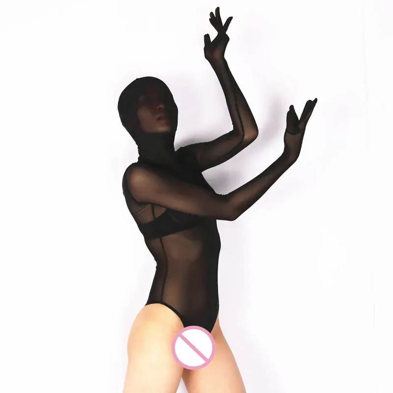 

Соблазнительное женское Сетчатое прозрачное боди, колготки, боди, Корректирующее белье, соблазнительная Клубная танцевальная одежда