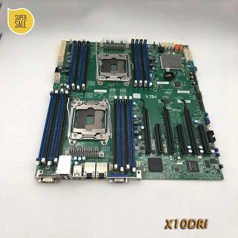 

Материнская плата X10DRi для двухстороннего сервера Supermicro, материнская плата LGA 2011, поддержка C612 Xeon E-ATX v3/v4 семейство DDR4