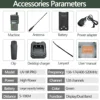 Baofeng UV-9R Pro V2 Waterproof IP68 Walkie Talkie Type-C Charger VHF UHF Ham Radio 50KM Long Range Upgrade UV-9R Plus 6