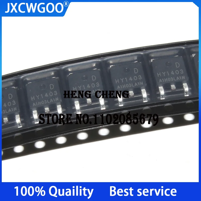 10PCS 100%Nuevo Original HY1403D HY1403 TO-252 N-channel 30V 42A FET MOSFET