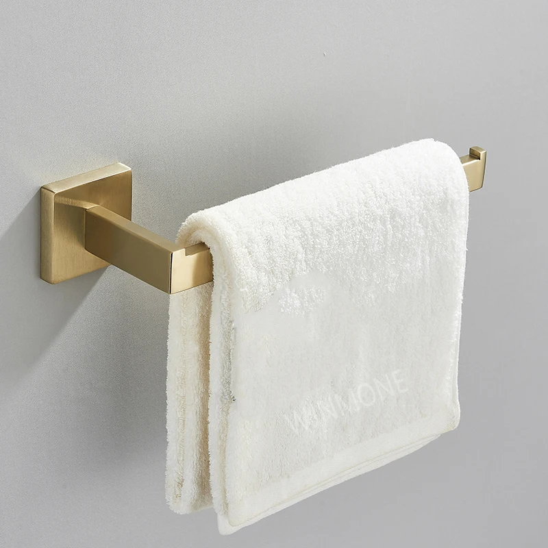 Set Accessori Bagno Nero Opaco 4 Pezzi – Porta Asciugamani Regolabile, Anello, Gancio E Porta Carta – Design Moderno In Acciaio Inox E Lega Di Zinco
