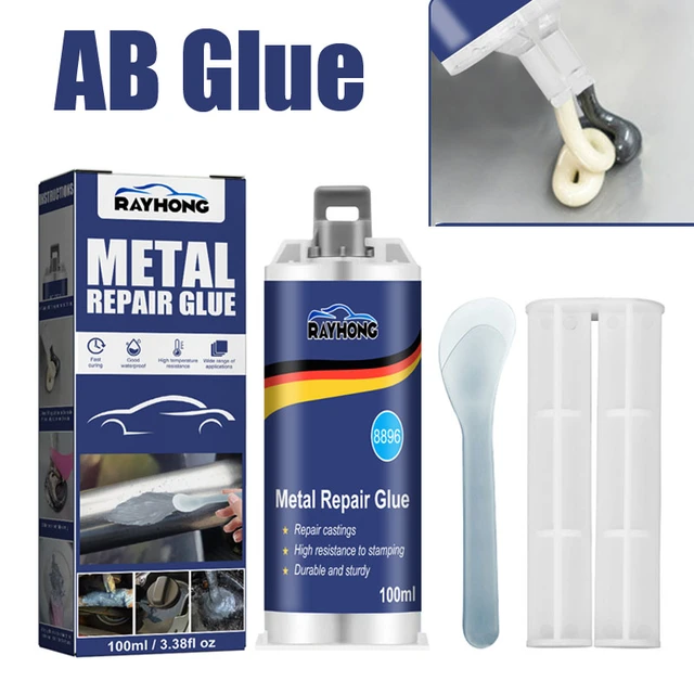 Metal Repair Glue Liquid Metal Welding Filler High Strength Metal to Metal  Glue Casting Repair Glue for Repairing DIY Craft Cast Iron 100ML 