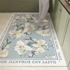 Kitchen Floor Mat Large Size Waterproof Pvc Carpet Leather Oil-proof Non-slip Foot Mats Flower Carpets Home Decoration Rug 주방 카펫 2