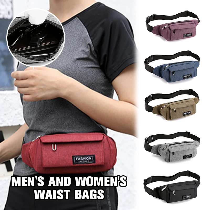

Nylon Waist Packs Sling Bag Crossbody Outdoor Sports Chest Pack Nylon Pouch Soft Purses for Birthday Gifts
