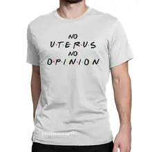 Camiseta divertida para hombre y mujer, prenda de vestir, con frase de "No Uterus No Believe", estilo Harajuku, color verde, ropa Original