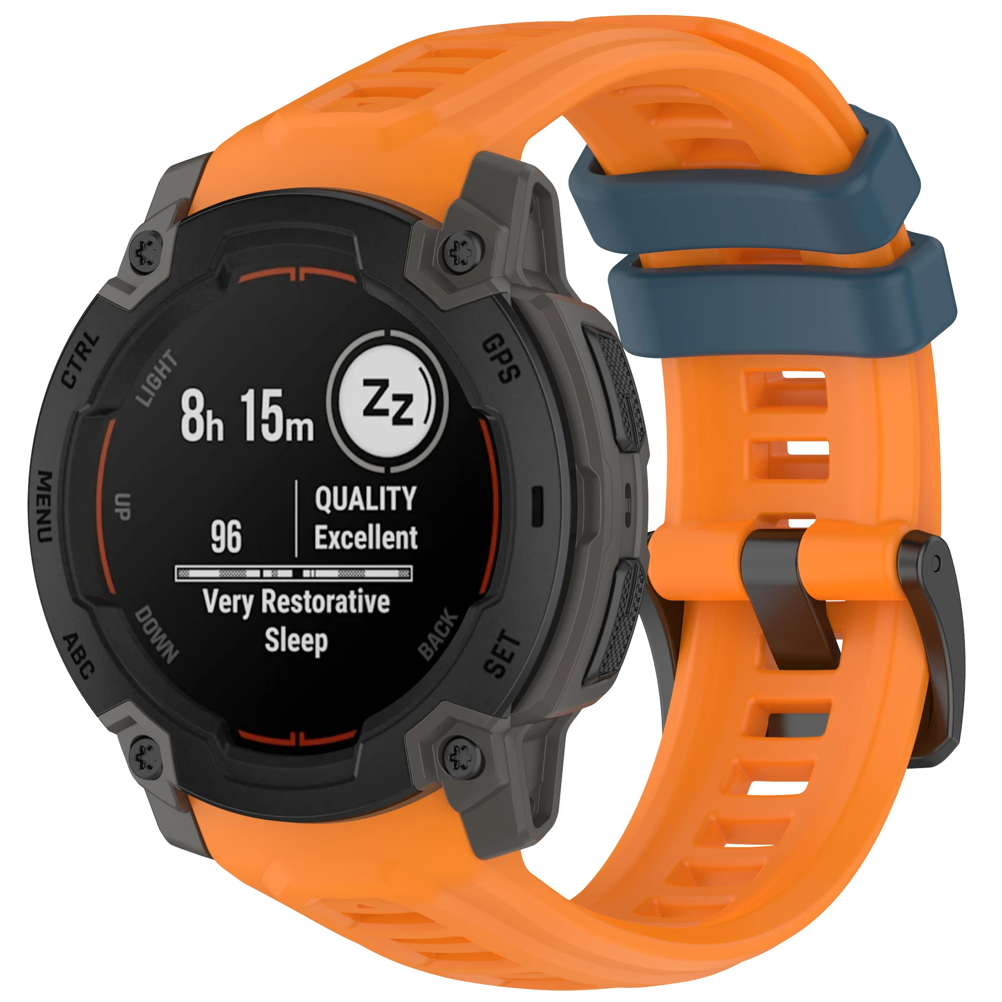 Silicone Sport Strap for Smartwatches - Durable Wristband Accessory