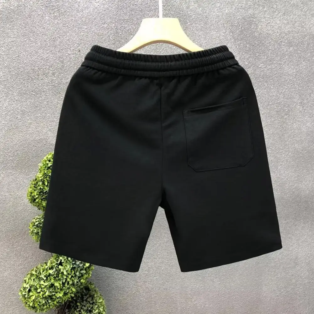 

Шорты мужские спортивные с широкими штанинами, повседневные с регулируемым шнурком, с эластичным поясом, летние с надписью