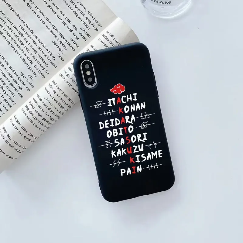 Estampa Demon Slayer Capa De Celular Compatível Para IPhone X XS Max XR
