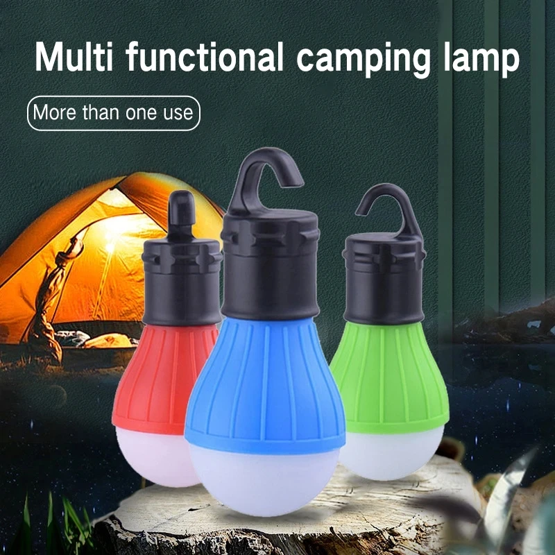 Mini LED Camping Lantern 3 LED Tent Light Emergency