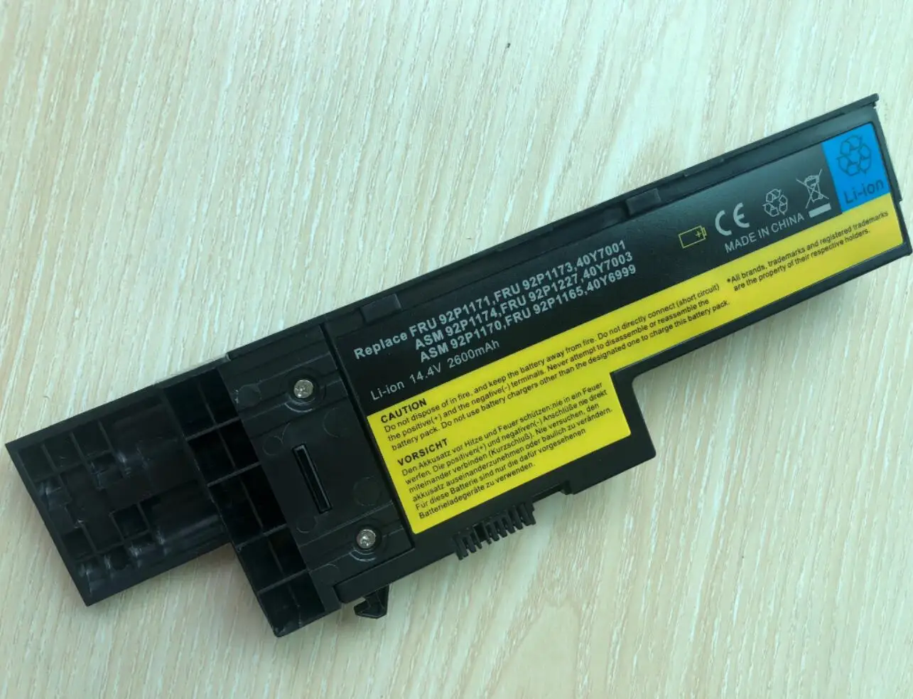 Bateria do Portátil para Ibm Thinkpad X60 X60s X61 X61s Série 40y7001 40y7003 Asm 92p1170 92p1172 - Imagem 2