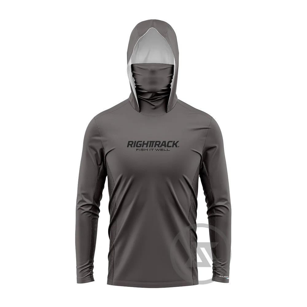 Description Picture 6 of itemRT Mask Hoody Fishing Shirt Performance Men's Outdoor UV Protection Long Sleeve Mesh UPF50+ Gear Angling Clothing
