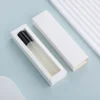 30pcs 15ml Frosted Glass Perfume Bottle With Paper Box High Quality Refillable Spray Bottles Custom LOGO Pay Extra