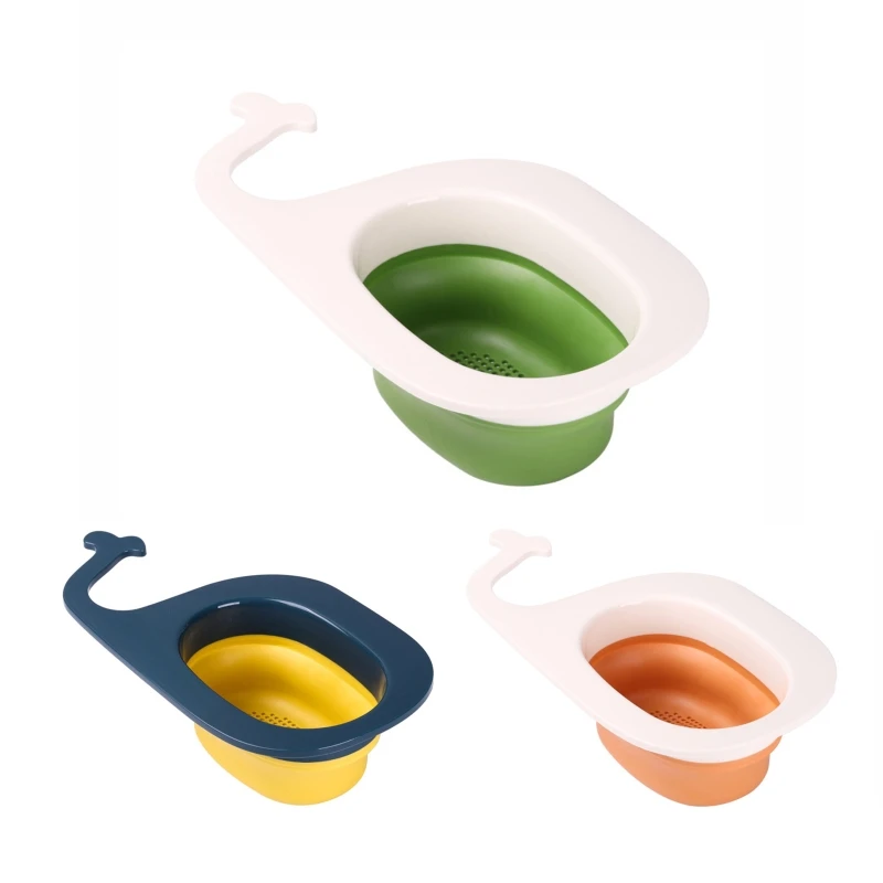 

Kitchen Drain Rack Sponge Holder Sink Garbage Storage Basket Dishcloth Holder P15F