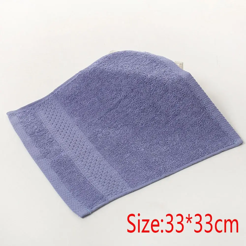 Extreme Comfort Cotton Antibacterial Absorbent Face Towel Square Scarf Dry Body Wash Cloths 5