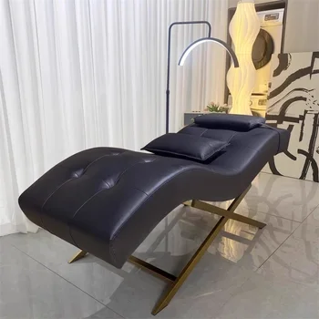 Lettino per la cura della bellezza Idroterapia per il viso Lettino da massaggio per la testa Letti per ciglia per salone Mobili SPA Poltrona per il tempo libero per uso domestico