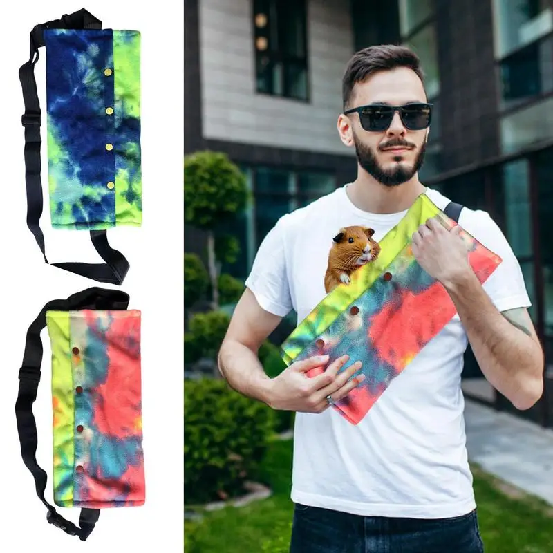 

Small Animal Carrier Sling Reptile Carrier Bearded Sling Lizard Carrier Bag Pet Travel Bag With Adjustable Sling Bag Accessories