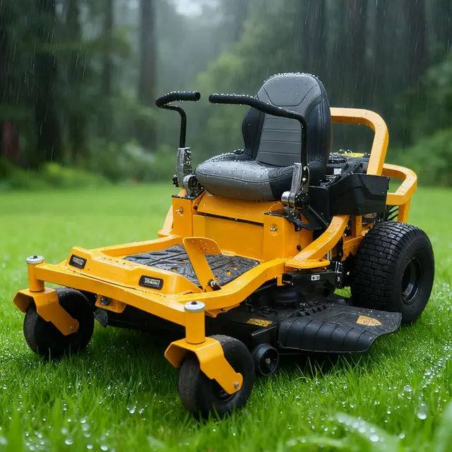 CE EPA Approved All Terrain Cutting Machine Agriculture Rubber Tracks Remote Control Riding lawn mowers 1