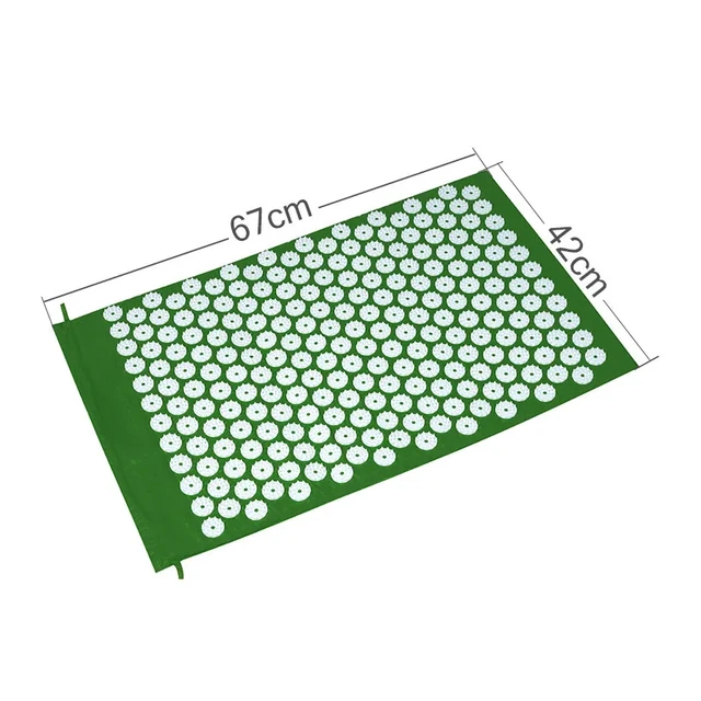 67*42cm Yoga Mat Massager Massage Cushion Acupressure Mat Relieve Stress Pain Acupuncture Spike Yoga Mat Pin Pad/Yoga Mat 6