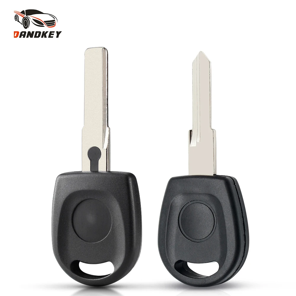 Dandkey Remote Fob Car Transponder Key Case Per Vw Polo Bora B5 Passat Skoda Seat Caddy Lupo Sharan Transporter Key Shell