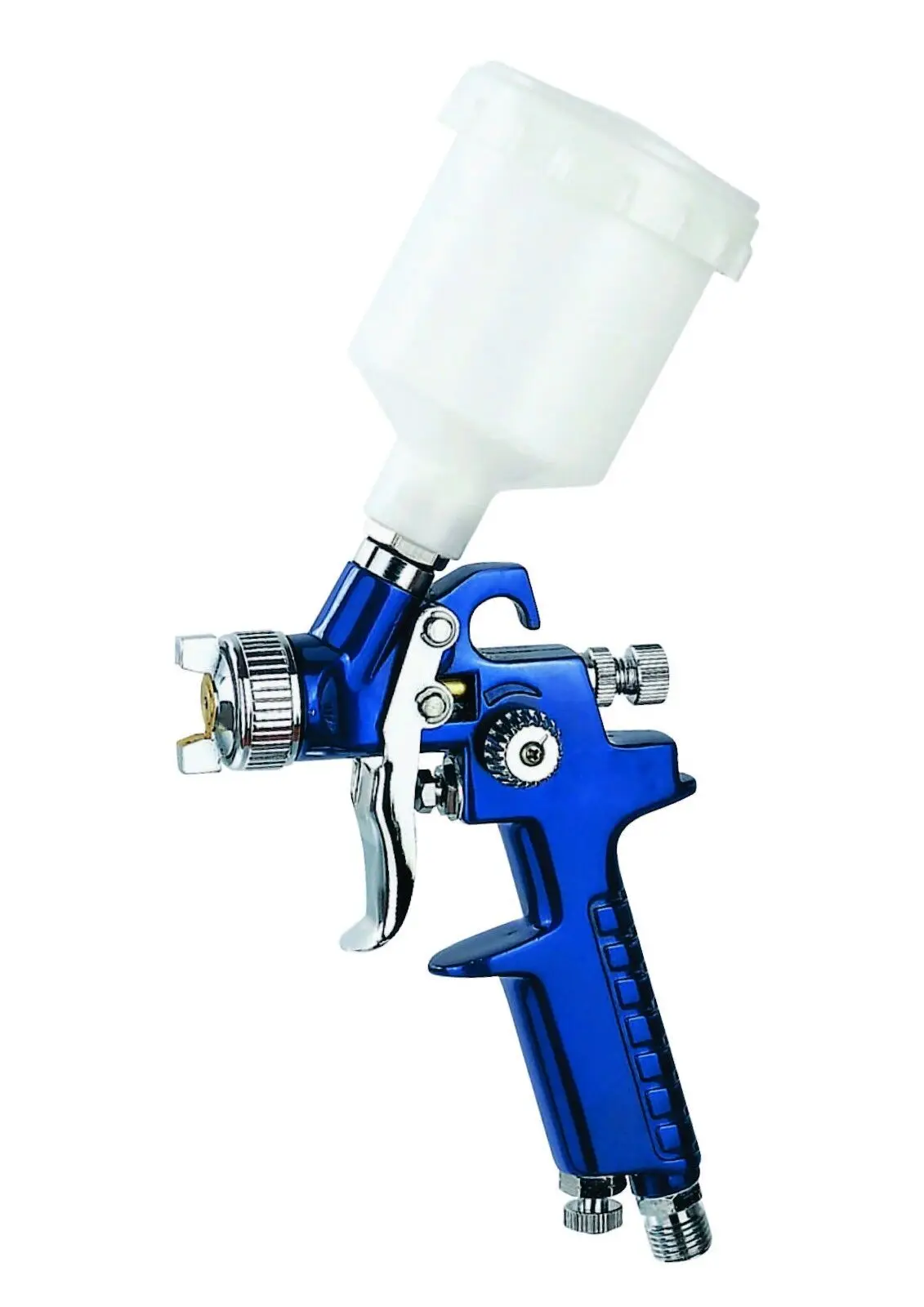 

Mini HVLP Air Paint Spray Gun Auto Car Detail Touch Up Air Brush Gravity Repair