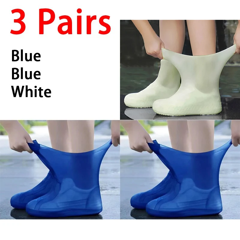 Waterproof Silicone Rain Shoe Covers