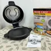 Household Pizza Machine,Portable Electric Toaster, Stainless Steel Oven,Non Stick Coating,Can Bake Steak Bread,Pizza Egg Tarts 5