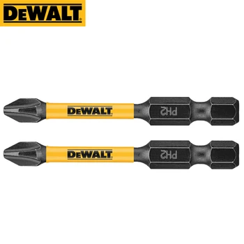 Dewalt PH2 오리지널 임팩트 전기 스크루 드라이버 배치 헤드, 고경도 드릴 비트, 57mm, 2 개