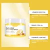 55pieces Turmeric Kojic Acid Pads Moisturizing Facial Cleansing Sponges Oil Control Face Care Products Disposable Cleaning Pad 6