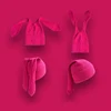 1Pc Bunny Hats Beanie Long Ear Warm Hat Crochet Knitted Hat Cute Bunny Hat Rabbit Ears Hats for Women Winter Hats Warm Caps 4