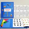Tangram Puzzle Fun Color Perception Travel Game Shape Pattern Block for Children Kids Adults Boys Girls Preschool Birthday Gift 3