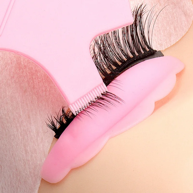 Y lash lift tool 30pcs Y shape eyelash brush lash lift brush silicone grafting eyelash for extension clean up