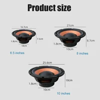 1pcs 6.5/8/10 Inch Car Subwoofer High Power 35 Core 100 Magnetic Car Speakers Music Stereo Subwoofer Car Speaker Modification - Image 5