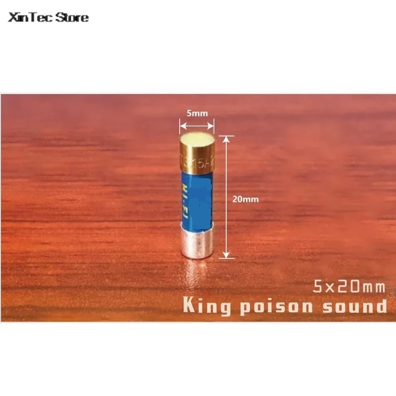 HIFI Gold Plated Silver Cap Nano Oil Immersed Fuse Audio Amplifier Tube CD Decoder Fuse 5x20mm 6x32mm 125mA-30A